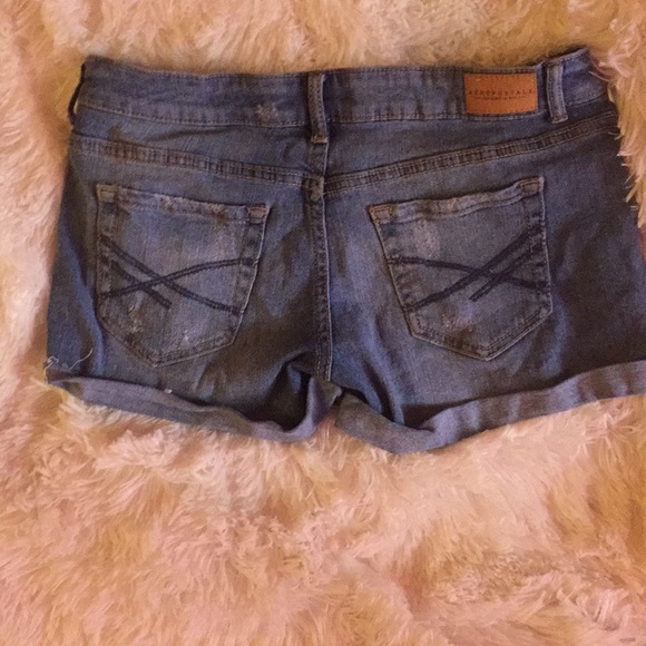 Aeropostale midi jean shorts - Picture 2 of 2